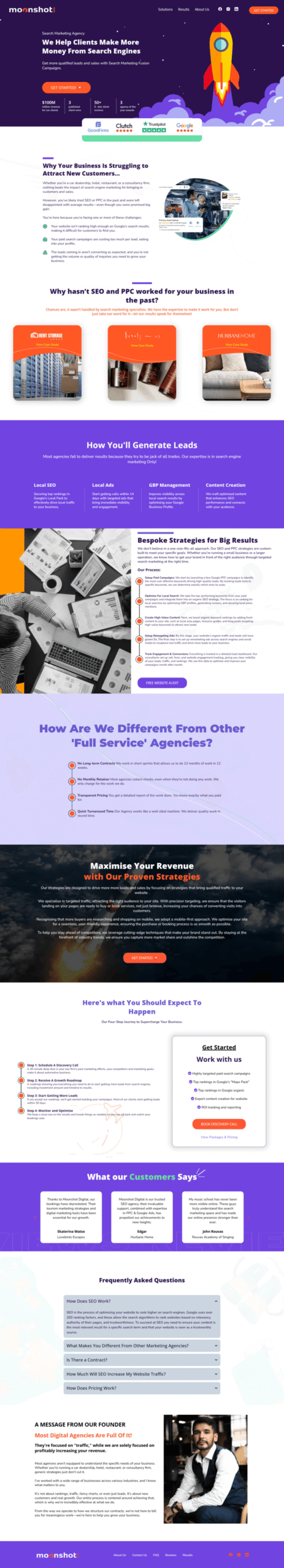 Go High Level Agency Website